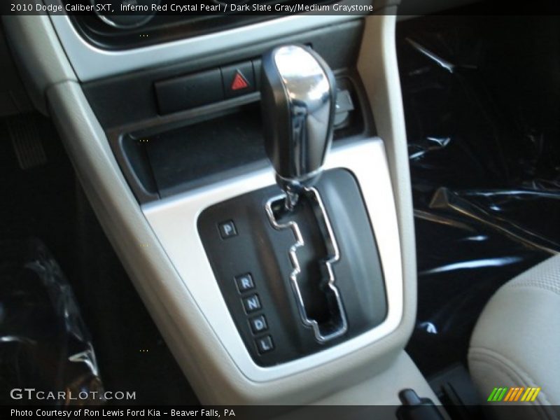 Inferno Red Crystal Pearl / Dark Slate Gray/Medium Graystone 2010 Dodge Caliber SXT