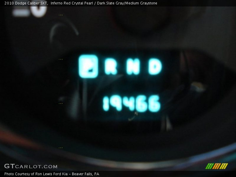 Inferno Red Crystal Pearl / Dark Slate Gray/Medium Graystone 2010 Dodge Caliber SXT