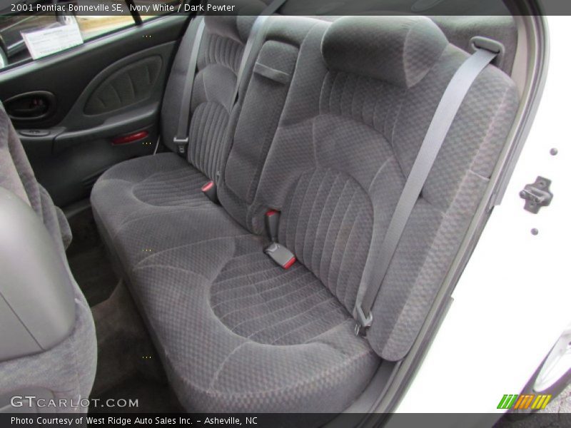 Ivory White / Dark Pewter 2001 Pontiac Bonneville SE