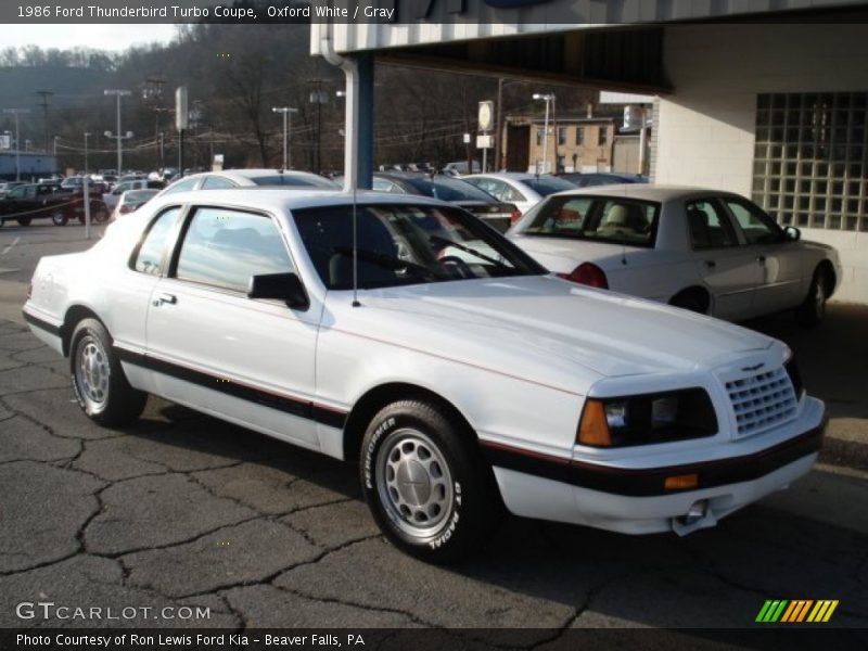 Front 3/4 View of 1986 Thunderbird Turbo Coupe