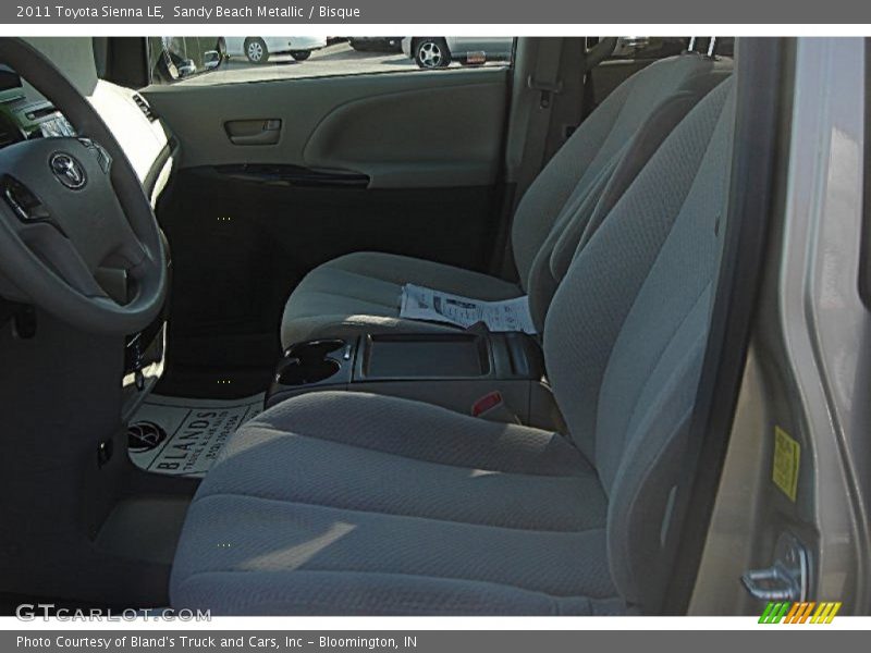 Sandy Beach Metallic / Bisque 2011 Toyota Sienna LE