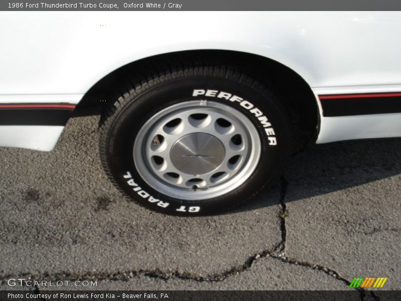  1986 Thunderbird Turbo Coupe Wheel
