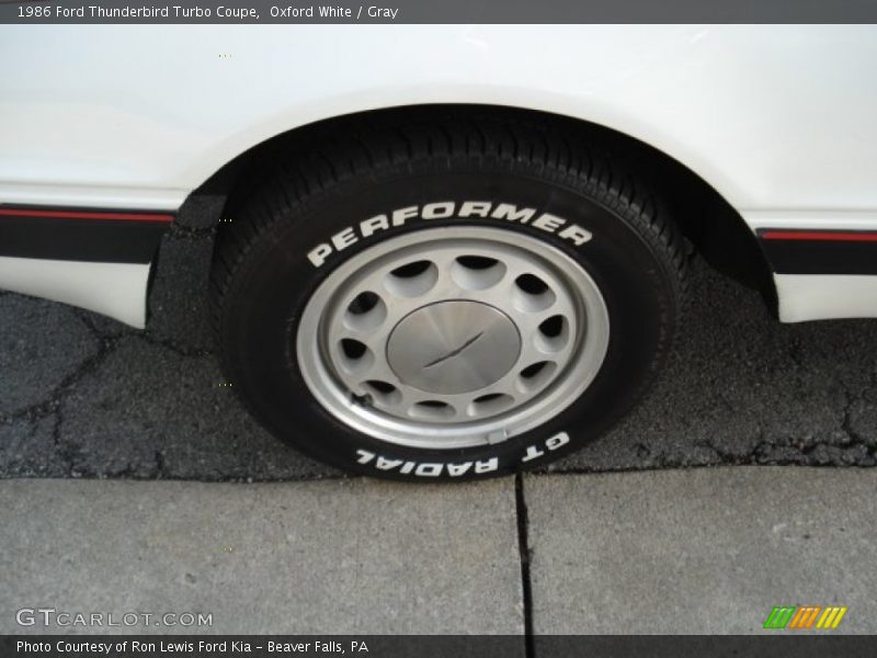 1986 Thunderbird Turbo Coupe Wheel