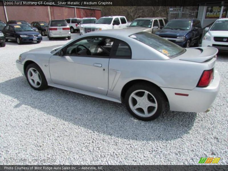  2000 Mustang GT Coupe Silver Metallic