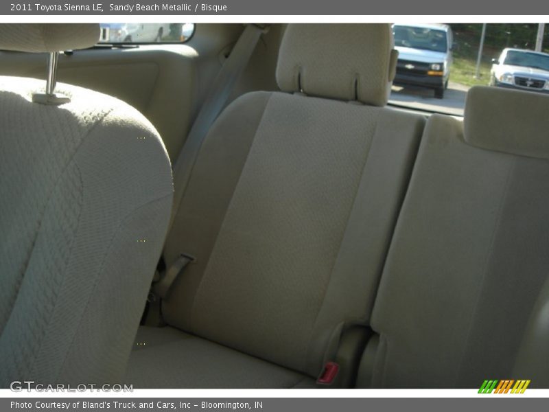 Sandy Beach Metallic / Bisque 2011 Toyota Sienna LE