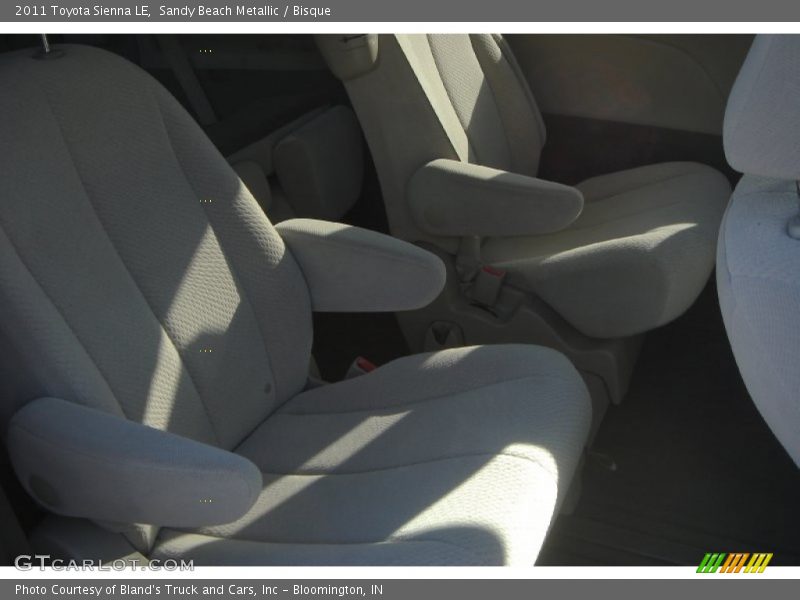 Sandy Beach Metallic / Bisque 2011 Toyota Sienna LE