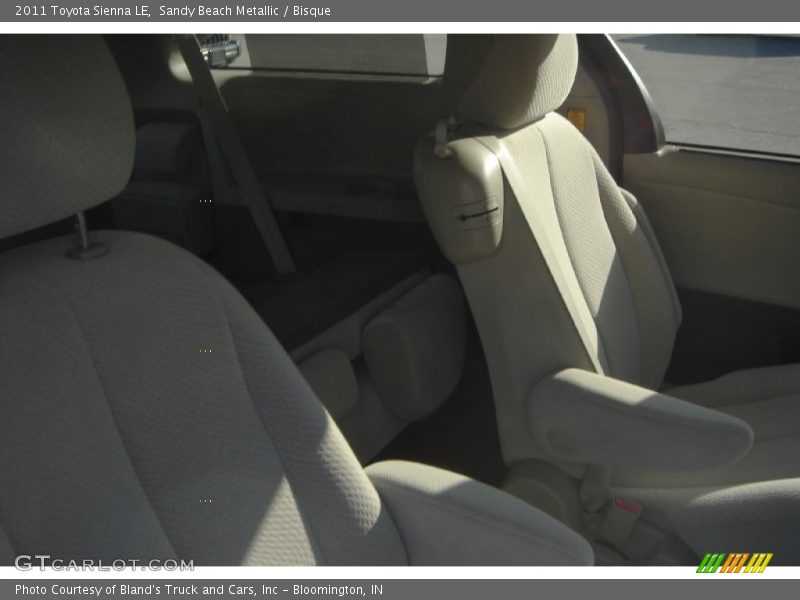 Sandy Beach Metallic / Bisque 2011 Toyota Sienna LE