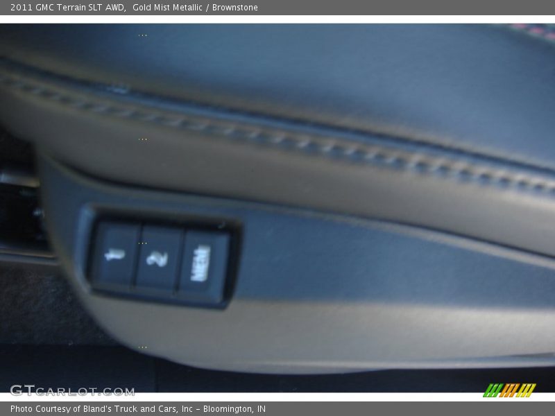 Gold Mist Metallic / Brownstone 2011 GMC Terrain SLT AWD