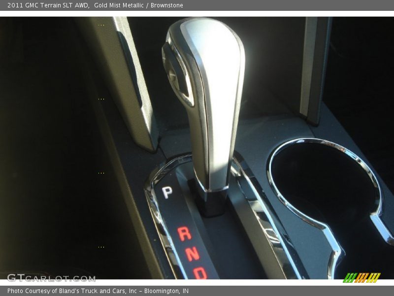 Gold Mist Metallic / Brownstone 2011 GMC Terrain SLT AWD