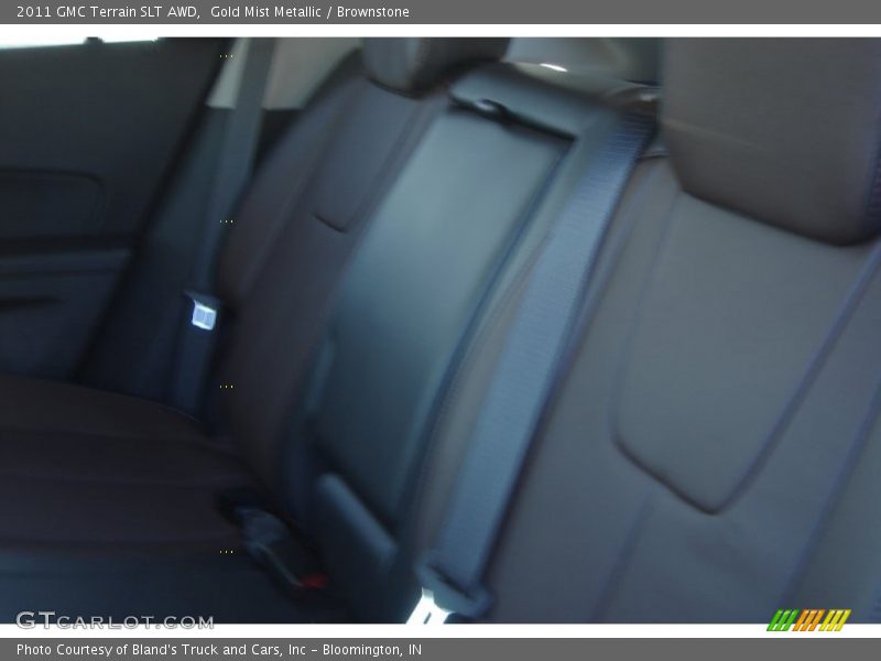 Gold Mist Metallic / Brownstone 2011 GMC Terrain SLT AWD