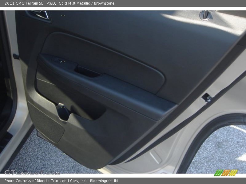 Gold Mist Metallic / Brownstone 2011 GMC Terrain SLT AWD