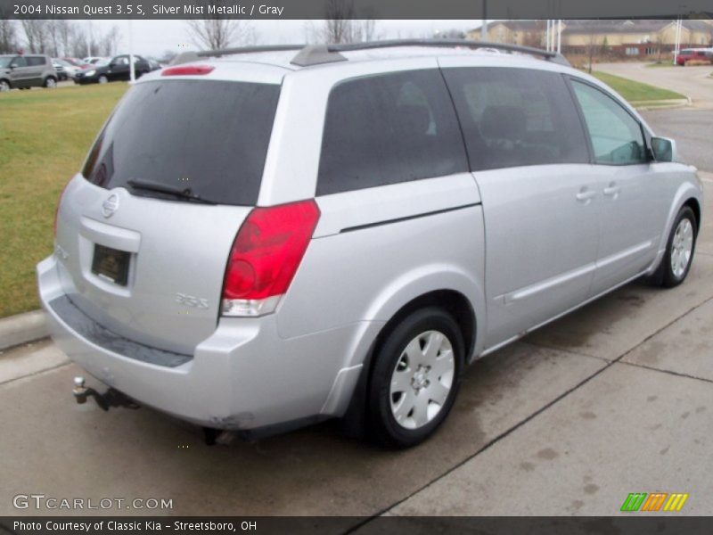 Silver Mist Metallic / Gray 2004 Nissan Quest 3.5 S