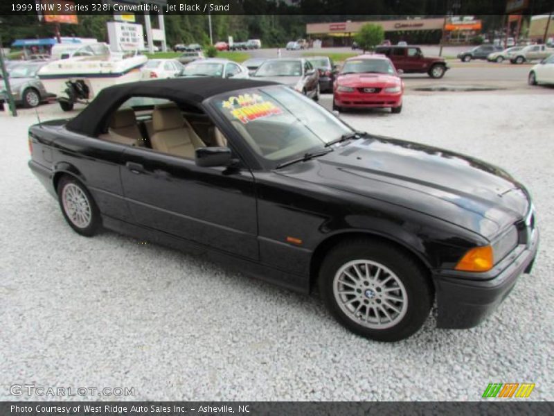 Jet Black / Sand 1999 BMW 3 Series 328i Convertible