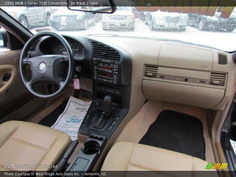 Jet Black / Sand 1999 BMW 3 Series 328i Convertible