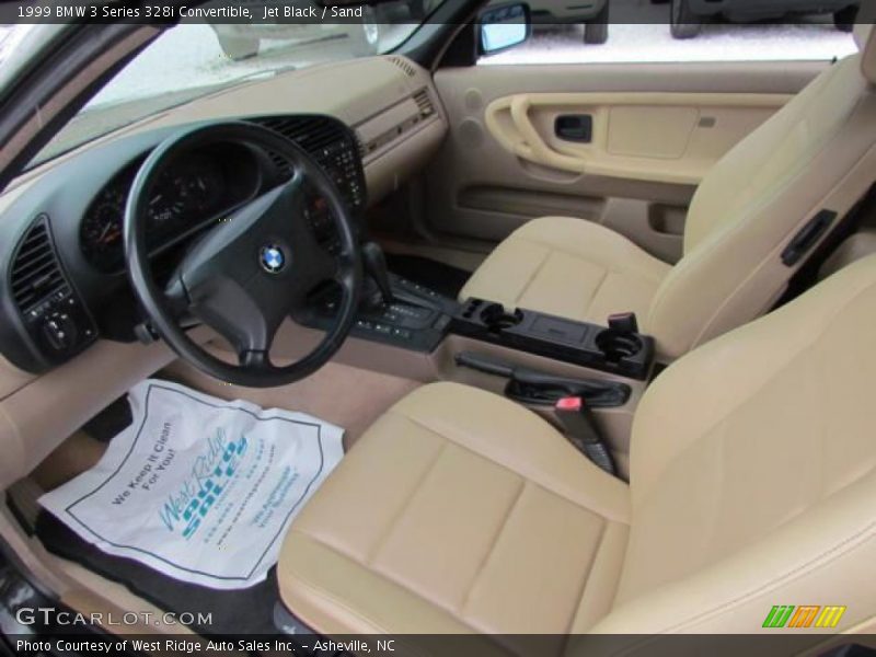 Jet Black / Sand 1999 BMW 3 Series 328i Convertible