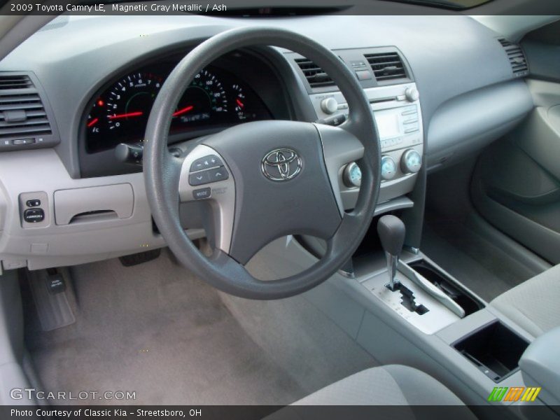Magnetic Gray Metallic / Ash 2009 Toyota Camry LE