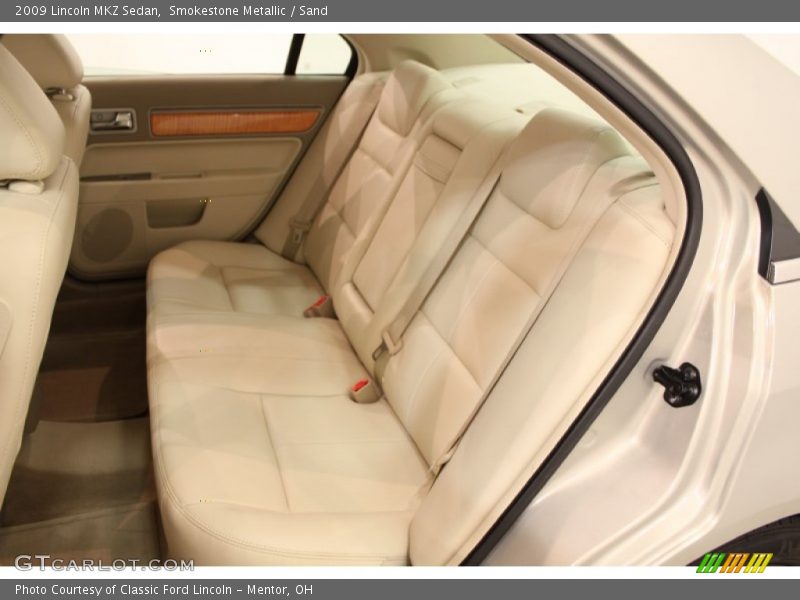 Smokestone Metallic / Sand 2009 Lincoln MKZ Sedan