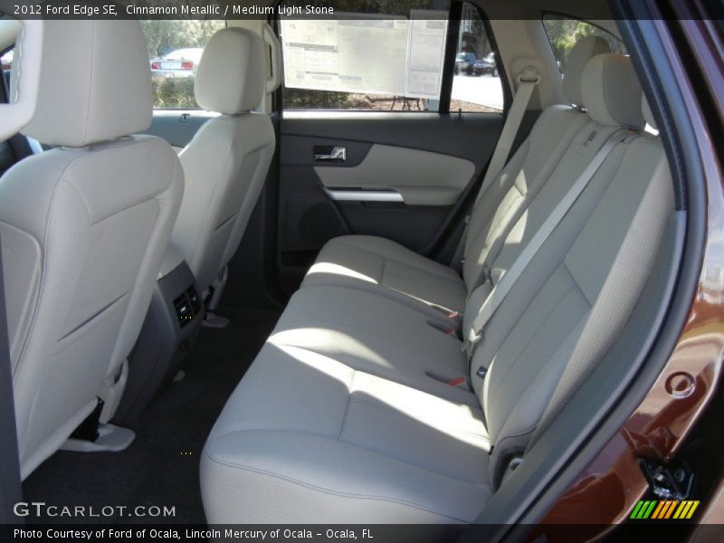 Cinnamon Metallic / Medium Light Stone 2012 Ford Edge SE