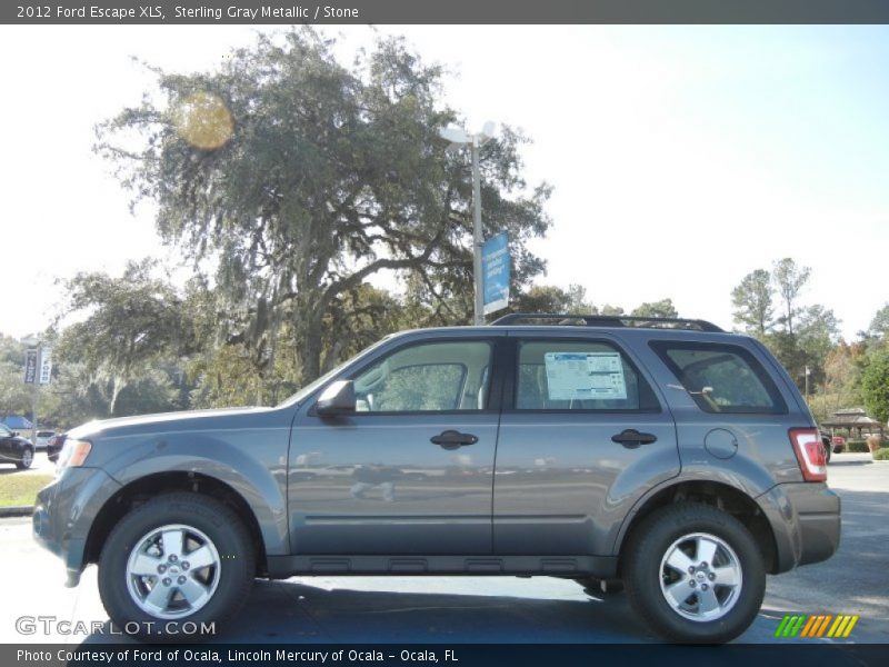 Sterling Gray Metallic / Stone 2012 Ford Escape XLS