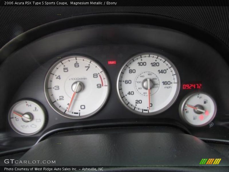  2006 RSX Type S Sports Coupe Type S Sports Coupe Gauges