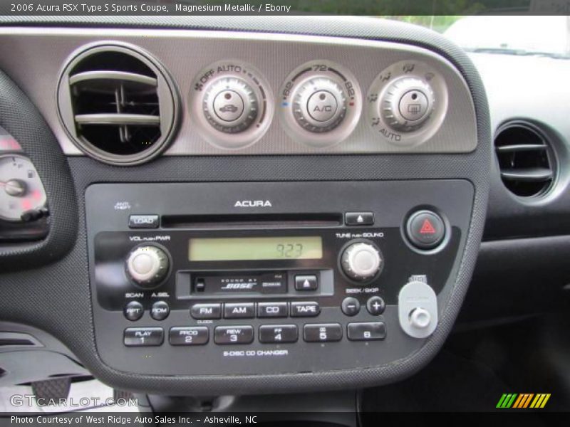 Magnesium Metallic / Ebony 2006 Acura RSX Type S Sports Coupe