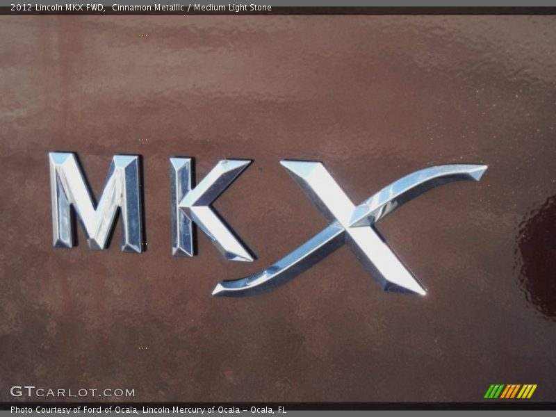Cinnamon Metallic / Medium Light Stone 2012 Lincoln MKX FWD