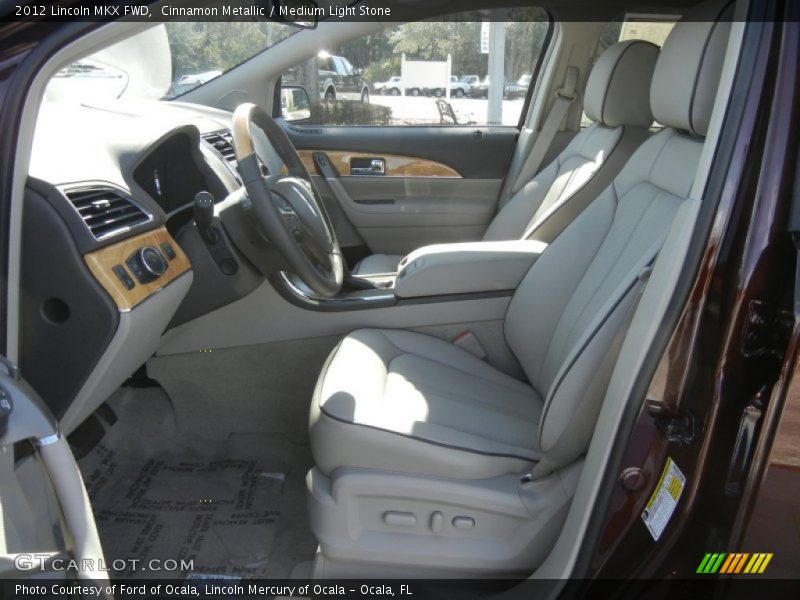  2012 MKX FWD Medium Light Stone Interior