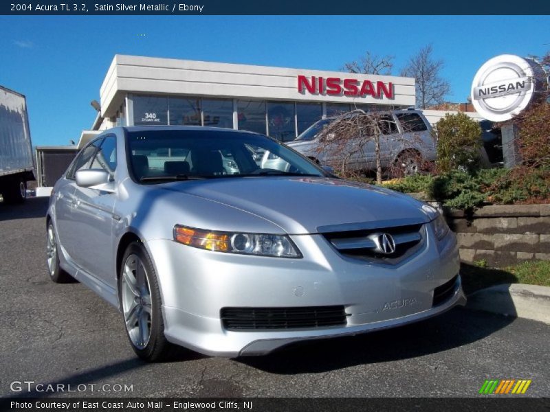 Satin Silver Metallic / Ebony 2004 Acura TL 3.2
