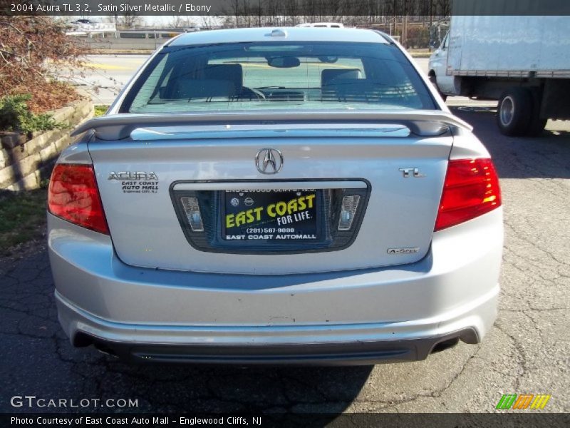 Satin Silver Metallic / Ebony 2004 Acura TL 3.2