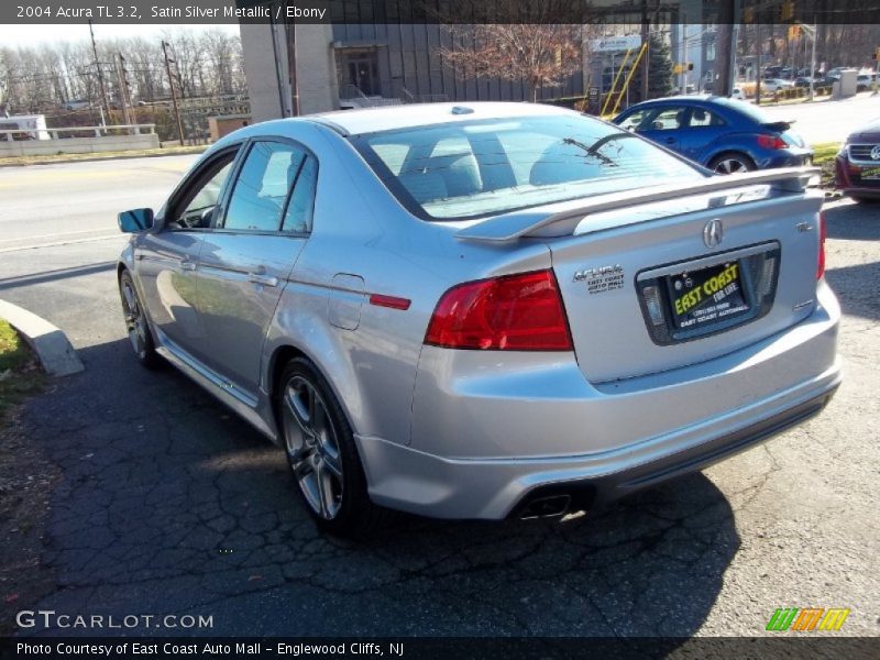 Satin Silver Metallic / Ebony 2004 Acura TL 3.2