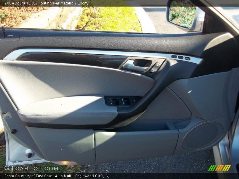 Satin Silver Metallic / Ebony 2004 Acura TL 3.2