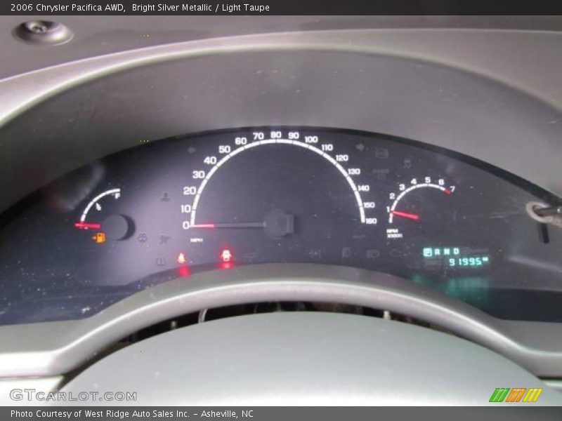  2006 Pacifica AWD AWD Gauges