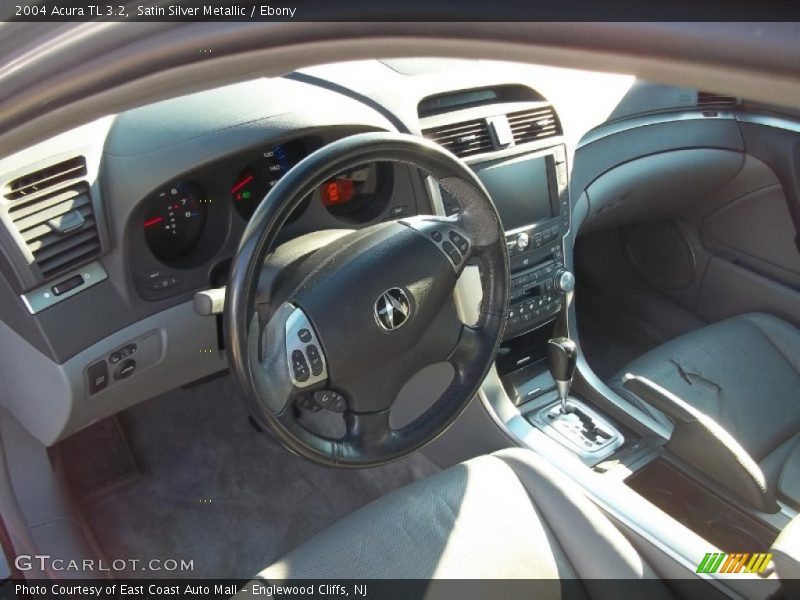 Satin Silver Metallic / Ebony 2004 Acura TL 3.2