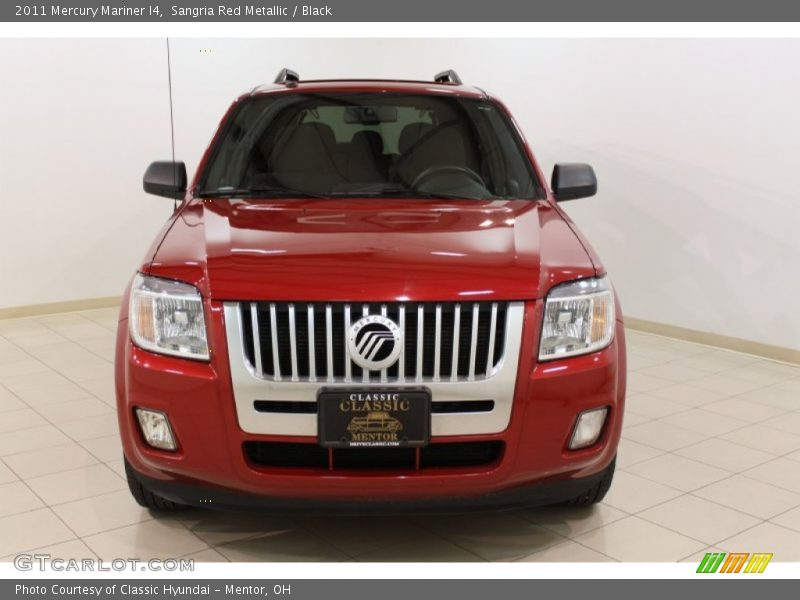 Sangria Red Metallic / Black 2011 Mercury Mariner I4