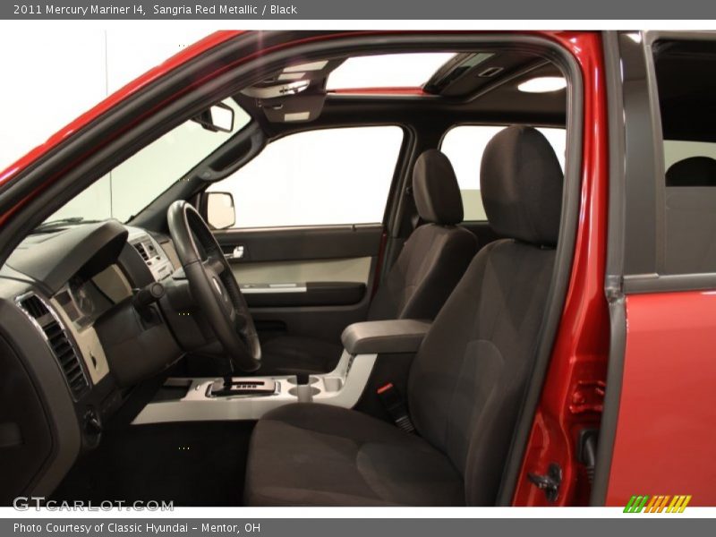 Sangria Red Metallic / Black 2011 Mercury Mariner I4