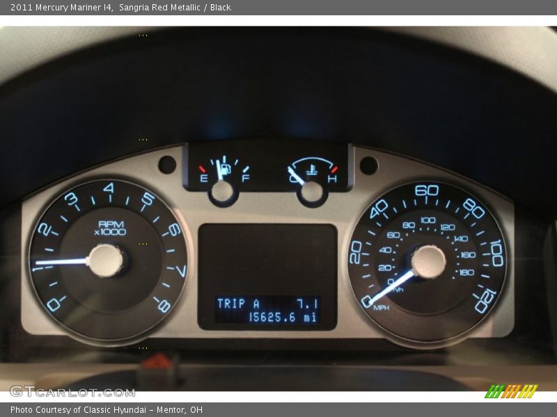  2011 Mariner I4 I4 Gauges