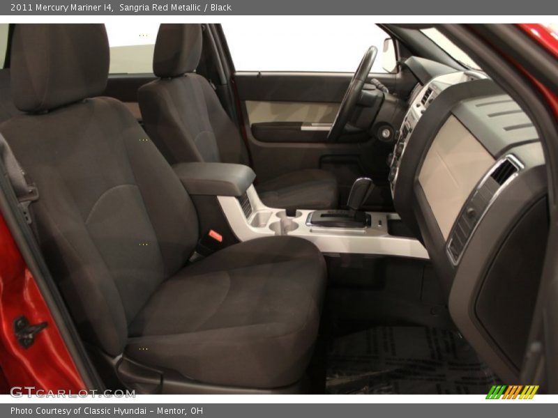 Sangria Red Metallic / Black 2011 Mercury Mariner I4