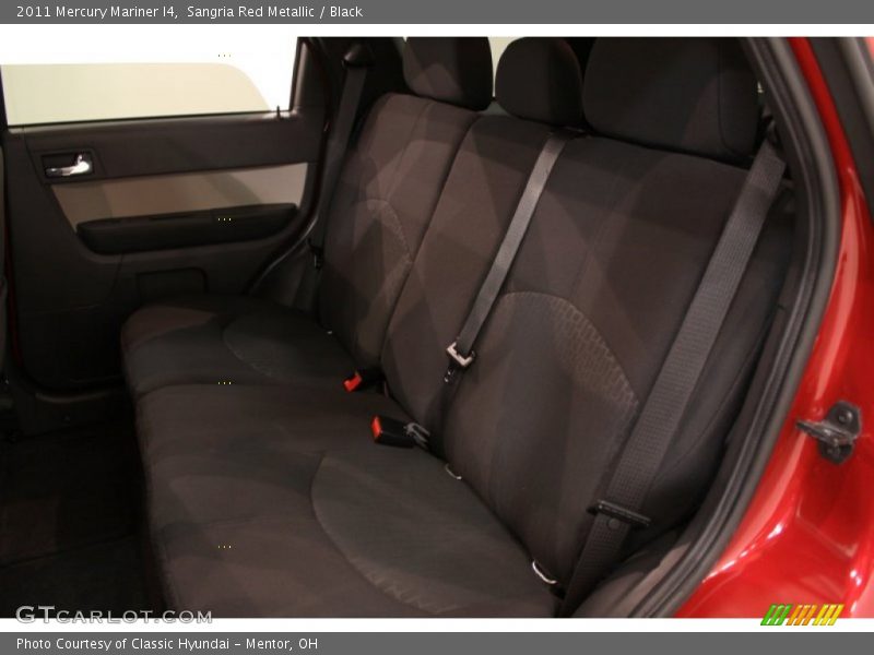 Sangria Red Metallic / Black 2011 Mercury Mariner I4