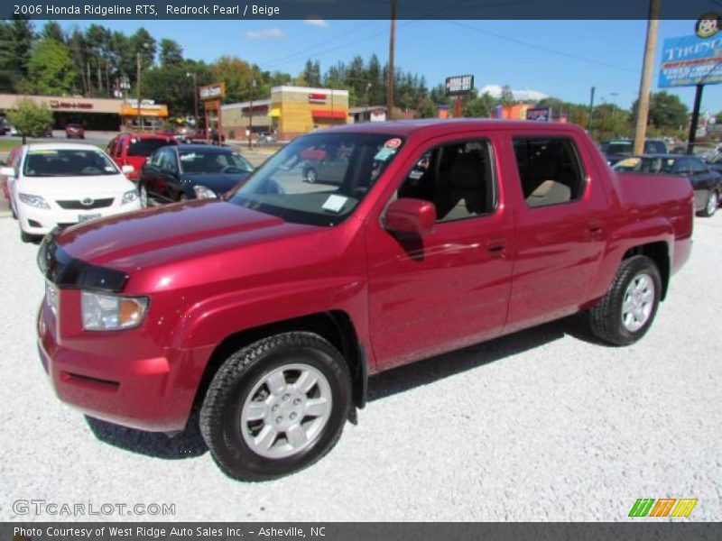 Redrock Pearl / Beige 2006 Honda Ridgeline RTS