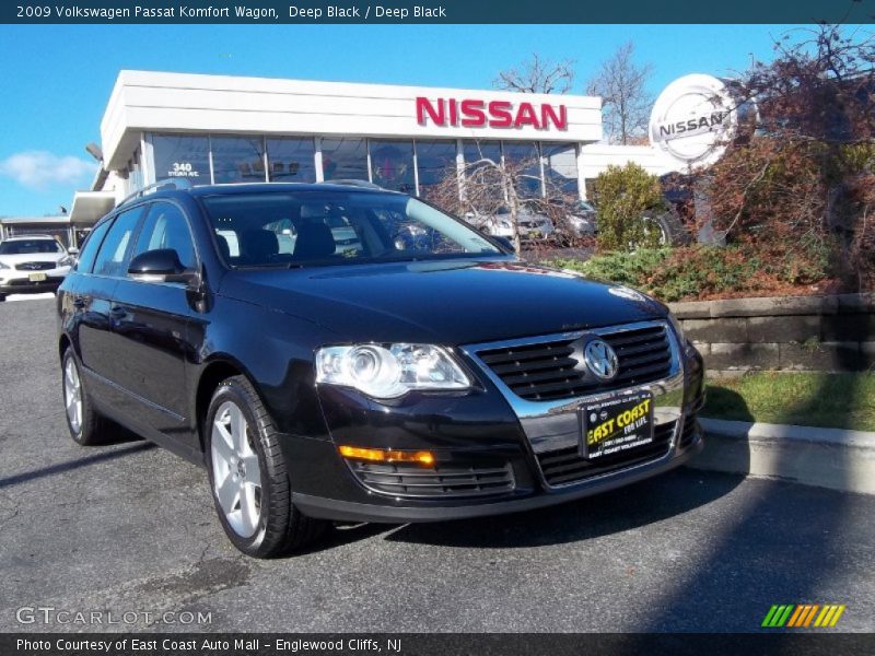 Deep Black / Deep Black 2009 Volkswagen Passat Komfort Wagon