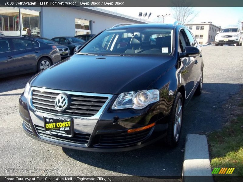 Deep Black / Deep Black 2009 Volkswagen Passat Komfort Wagon