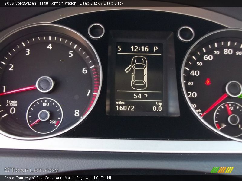 Deep Black / Deep Black 2009 Volkswagen Passat Komfort Wagon
