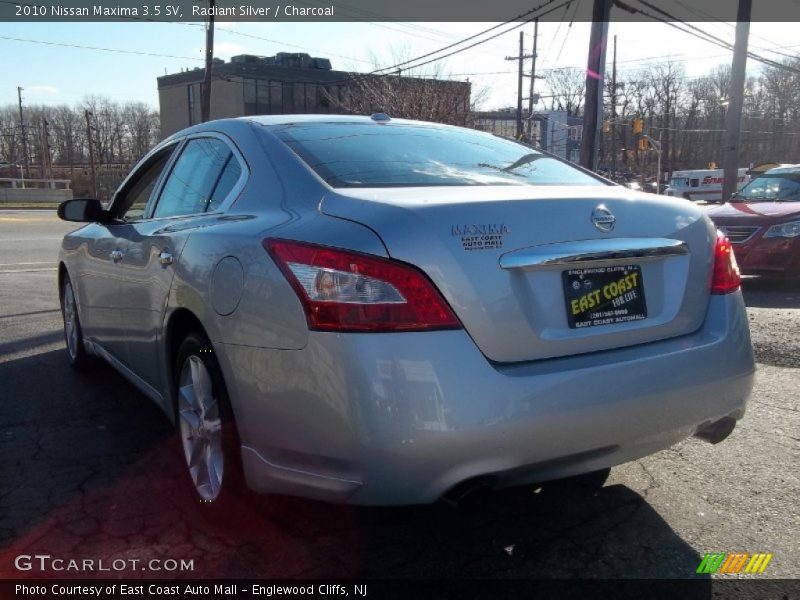 Radiant Silver / Charcoal 2010 Nissan Maxima 3.5 SV