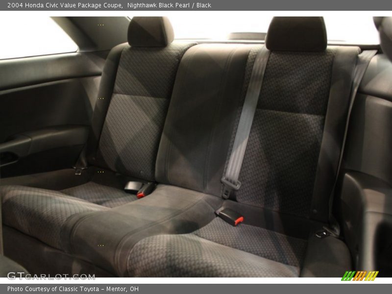 Nighthawk Black Pearl / Black 2004 Honda Civic Value Package Coupe