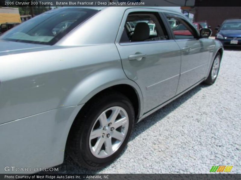 Butane Blue Pearlcoat / Deep Jade/Light Graystone 2006 Chrysler 300 Touring