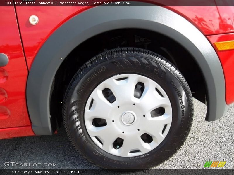 Torch Red / Dark Gray 2010 Ford Transit Connect XLT Passenger Wagon