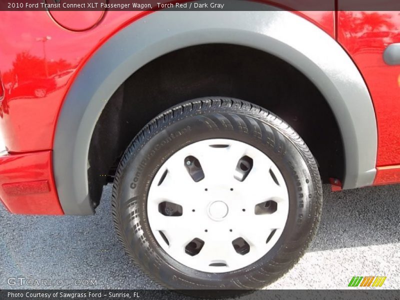 Torch Red / Dark Gray 2010 Ford Transit Connect XLT Passenger Wagon