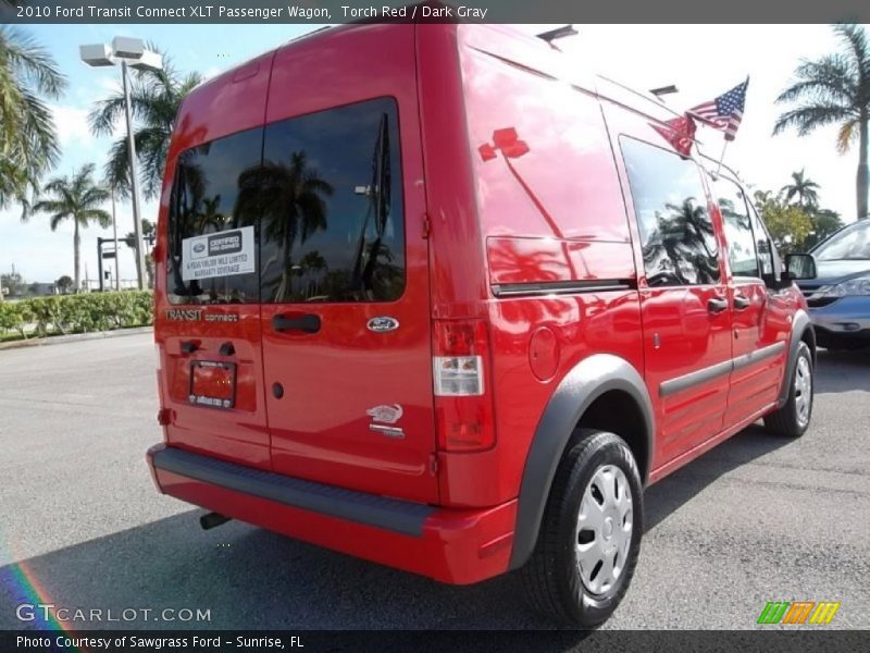 Torch Red / Dark Gray 2010 Ford Transit Connect XLT Passenger Wagon