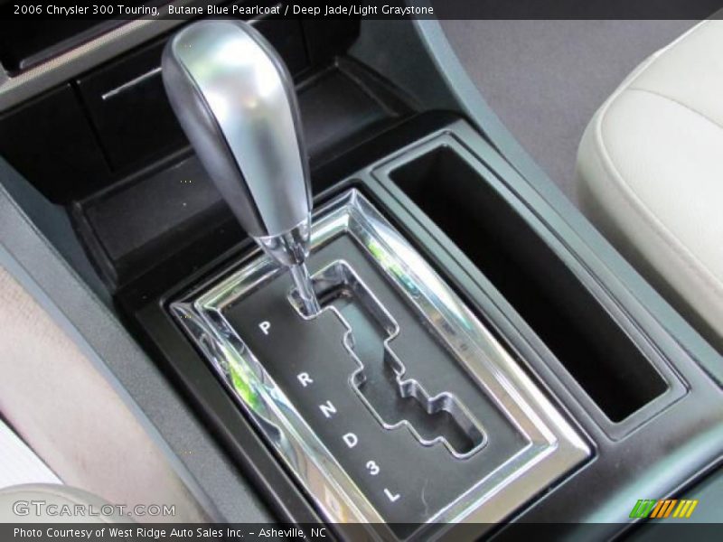 Butane Blue Pearlcoat / Deep Jade/Light Graystone 2006 Chrysler 300 Touring