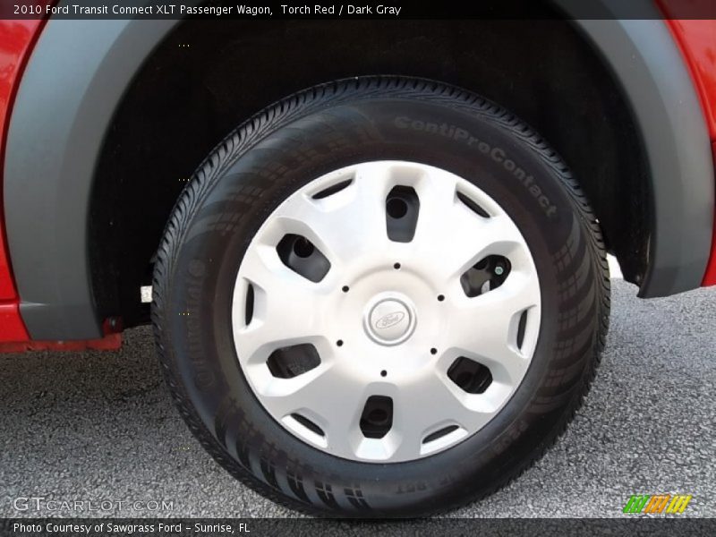 Torch Red / Dark Gray 2010 Ford Transit Connect XLT Passenger Wagon